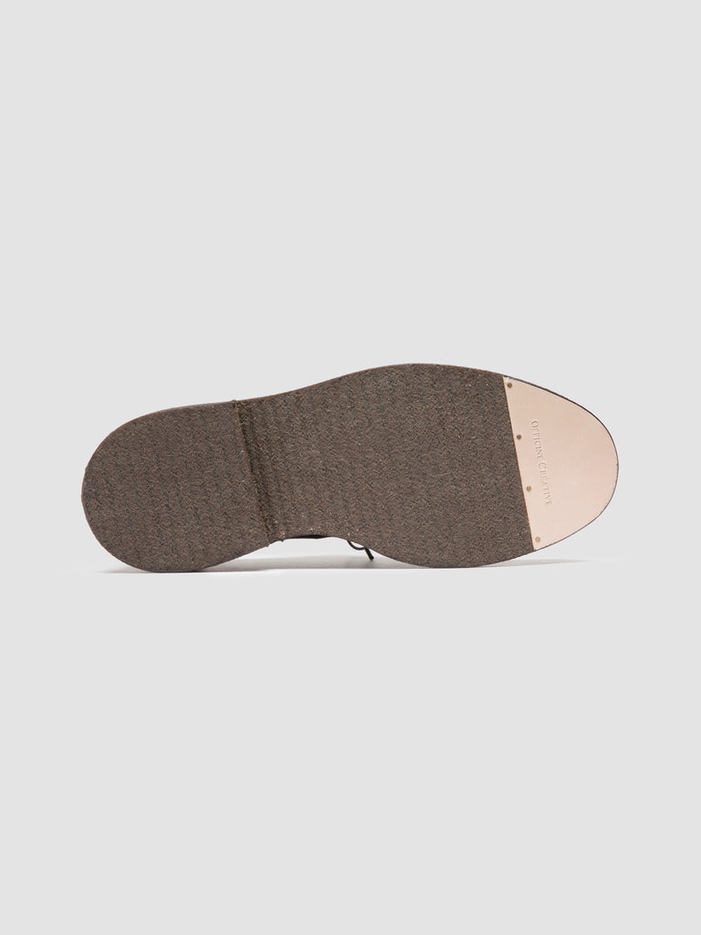 ASTON CREPE 003 - Derby in Pelle Scamosciata Marrone