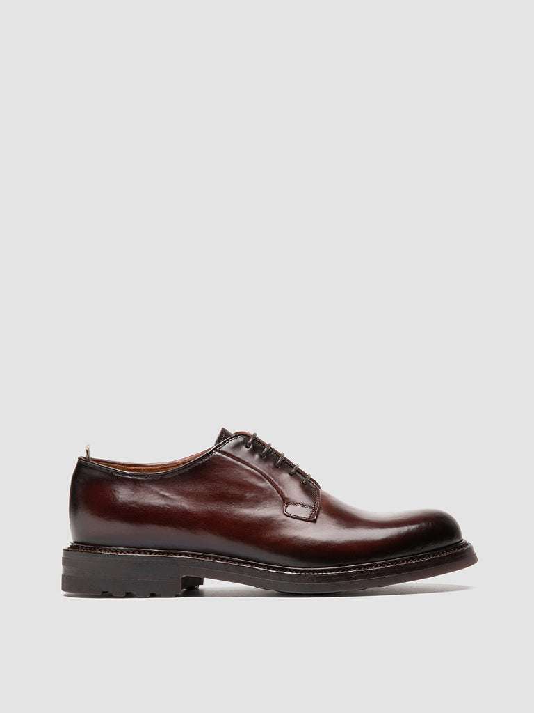 ASTON FLEXI 001 - Derby in Pelle Bordeaux