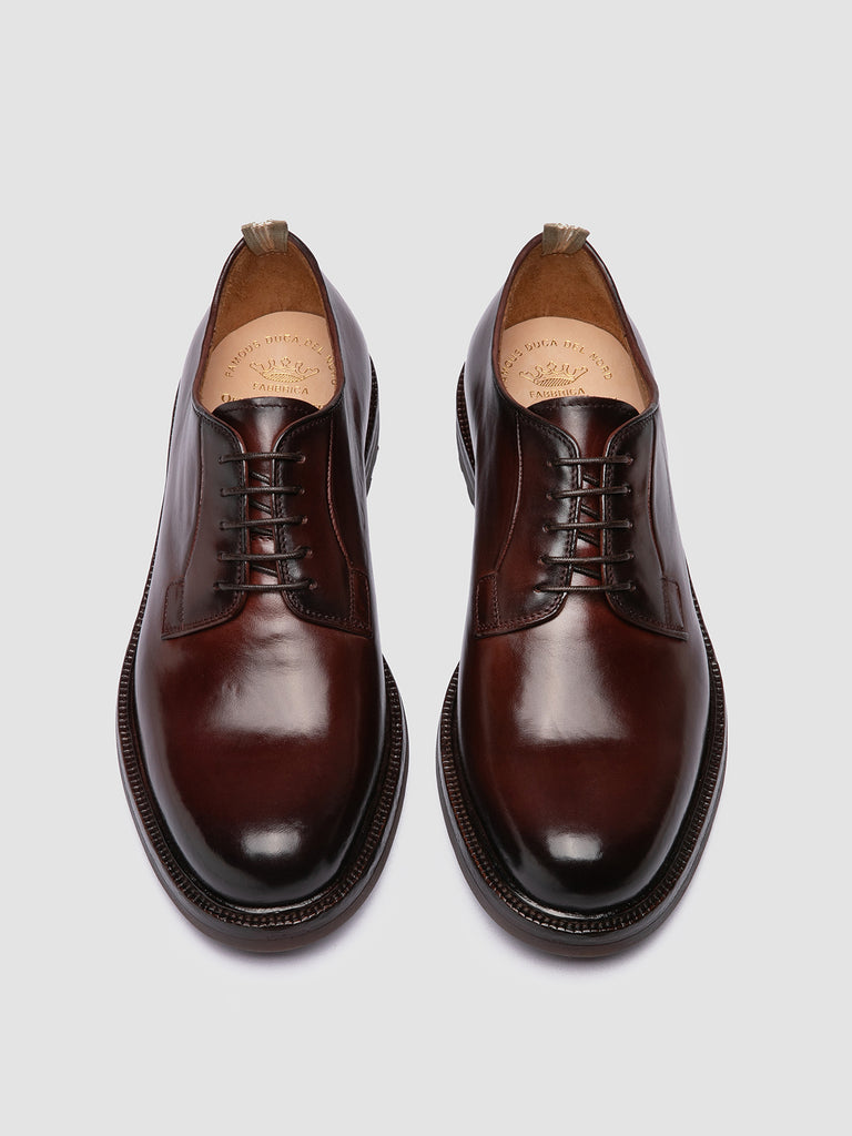 ASTON FLEXI 001 - Derby in Pelle Bordeaux