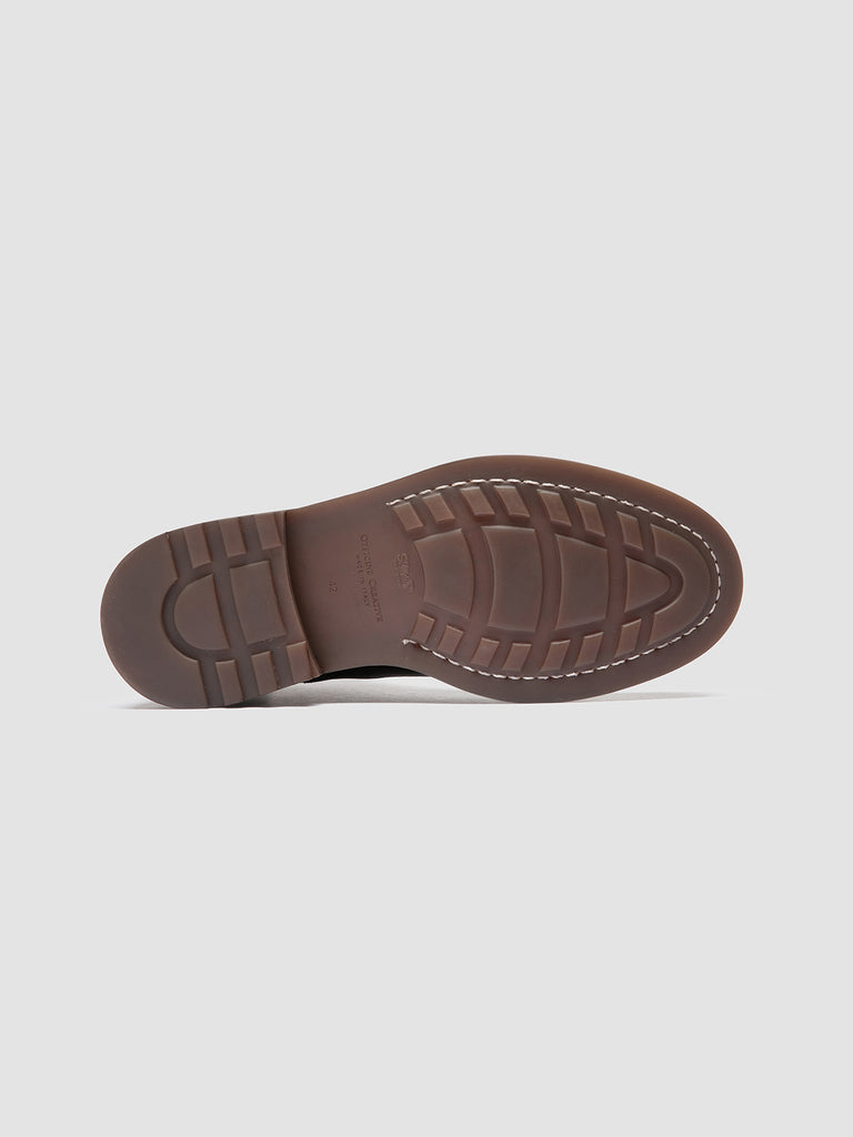ASTON FLEXI 001 - Derby in Pelle Scamosciata Marrone