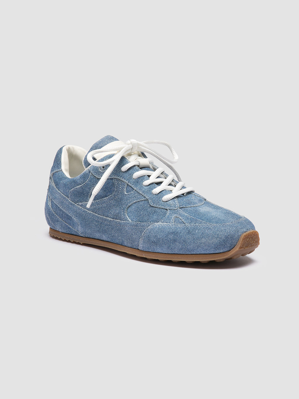 AWAY 101 - Sneaker Basse in Pelle Scamosciata Blu