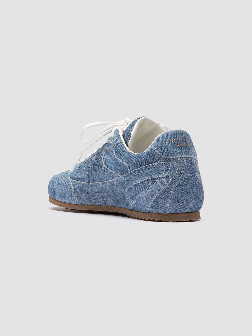 AWAY 101 - Sneaker Basse in Pelle Scamosciata Blu