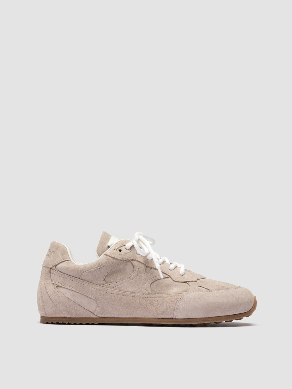 AWAY 101 - Sneaker Basse in Pelle Scamosciata Beige