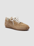 AWAY 101 - Sneaker Basse in Pelle Scamosciata Marrone