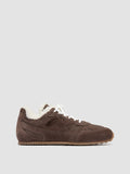 AWAY 102 - Sneaker Basse in Pelle Scamosciata Tortora