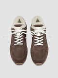 AWAY 102 - Sneaker Basse in Pelle Scamosciata Tortora