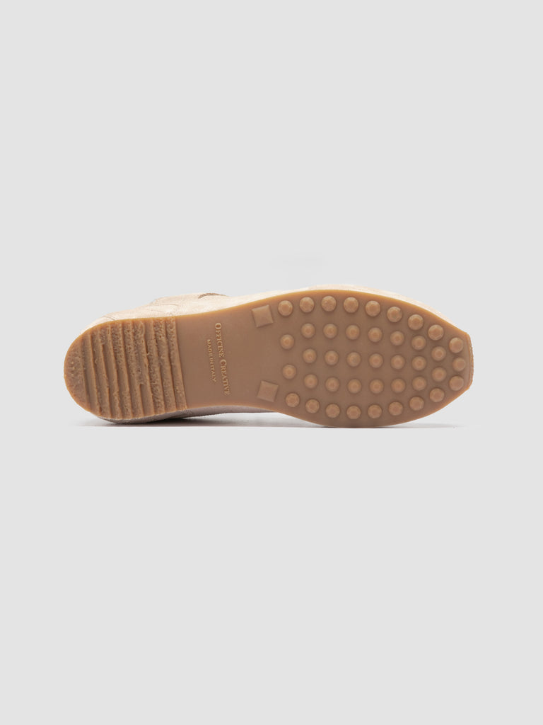 AWAY 102 - Sneaker Basse in Pelle Scamosciata Beige