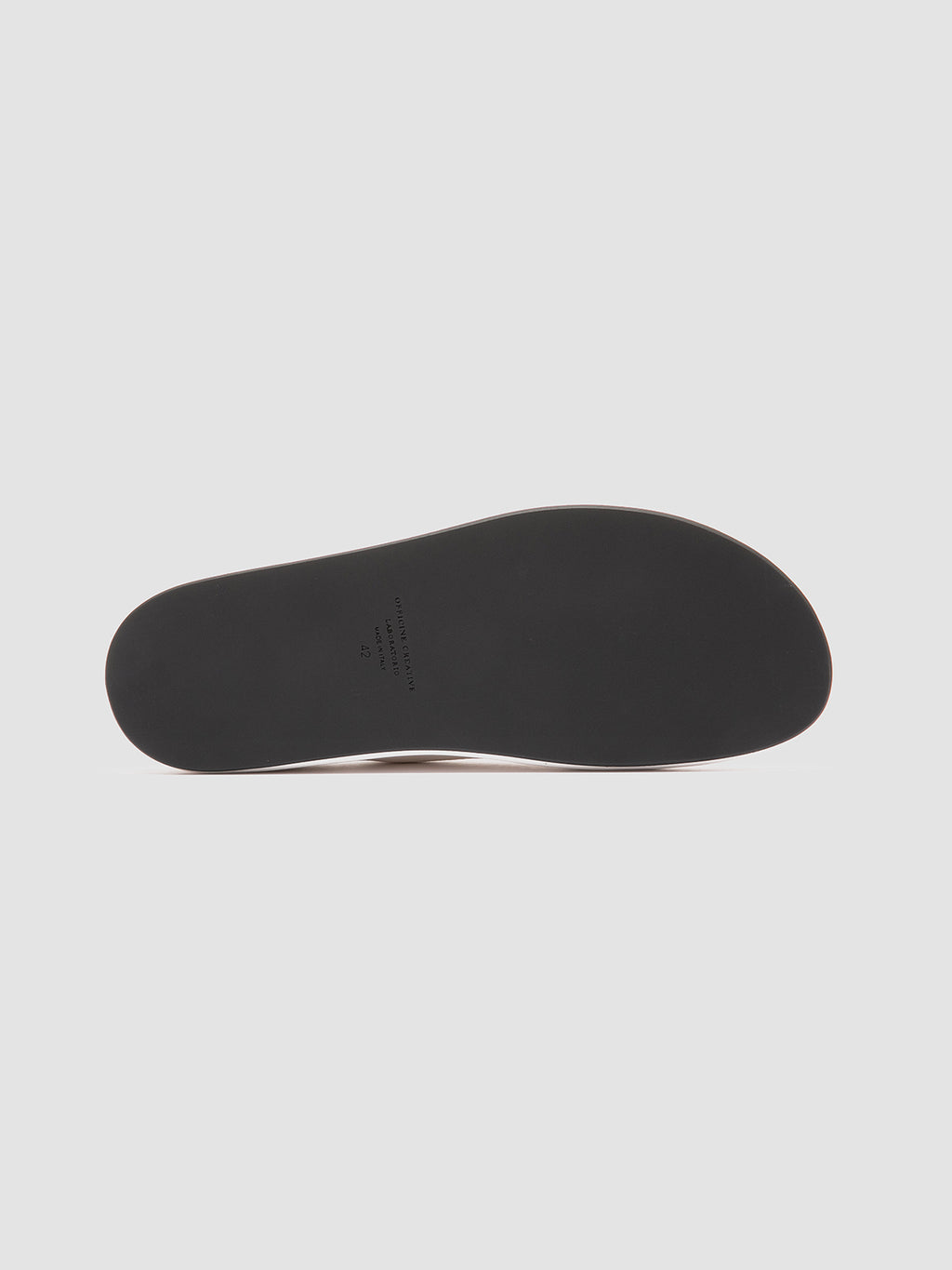 BABOUCHE 002 - White Leather Mule Sandals