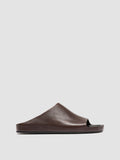 BABOUCHE 002 - Brown Leather Mule Sandals