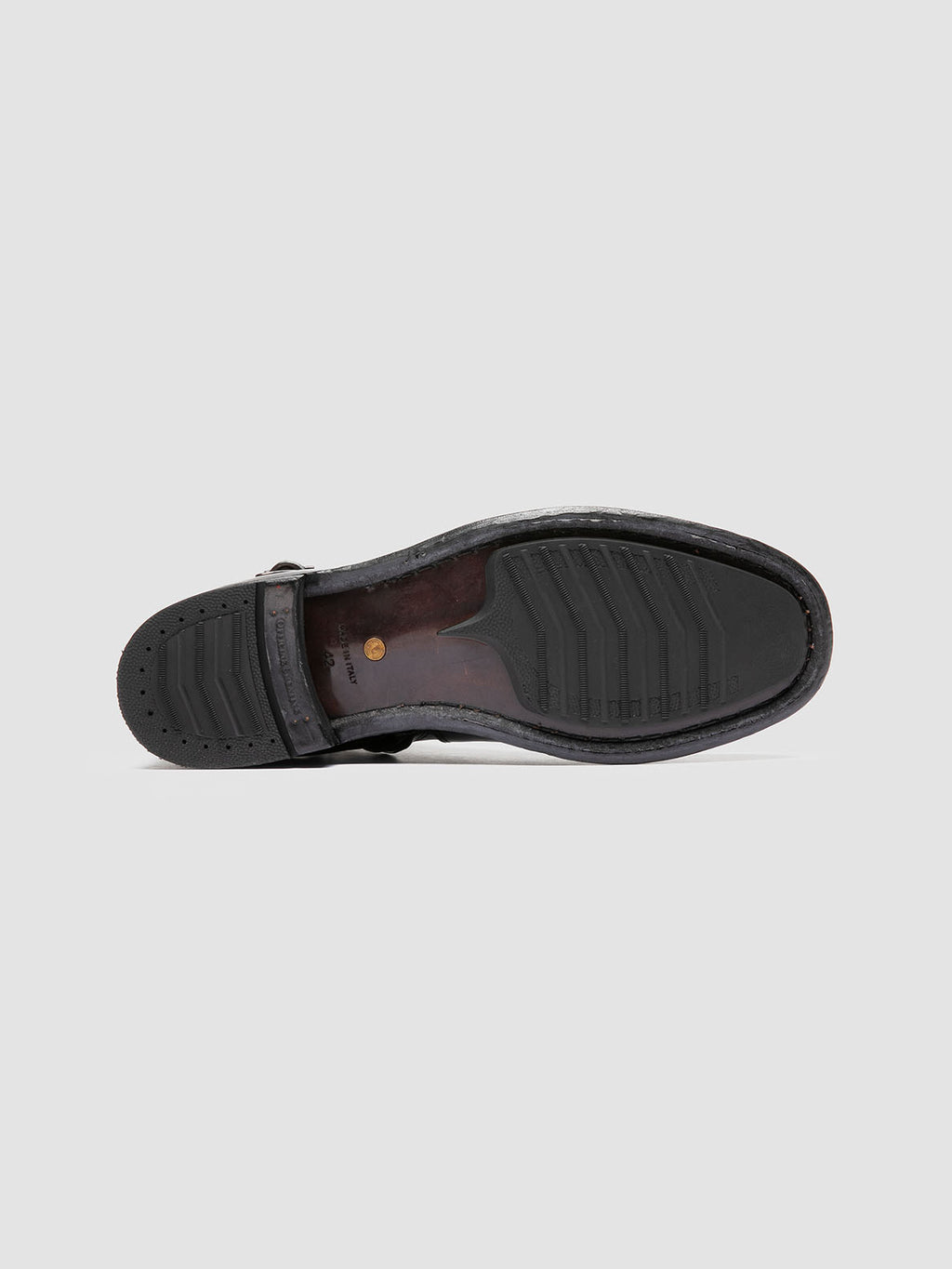 BALANCE 021 - Stivali con Zip in Pelle Nera