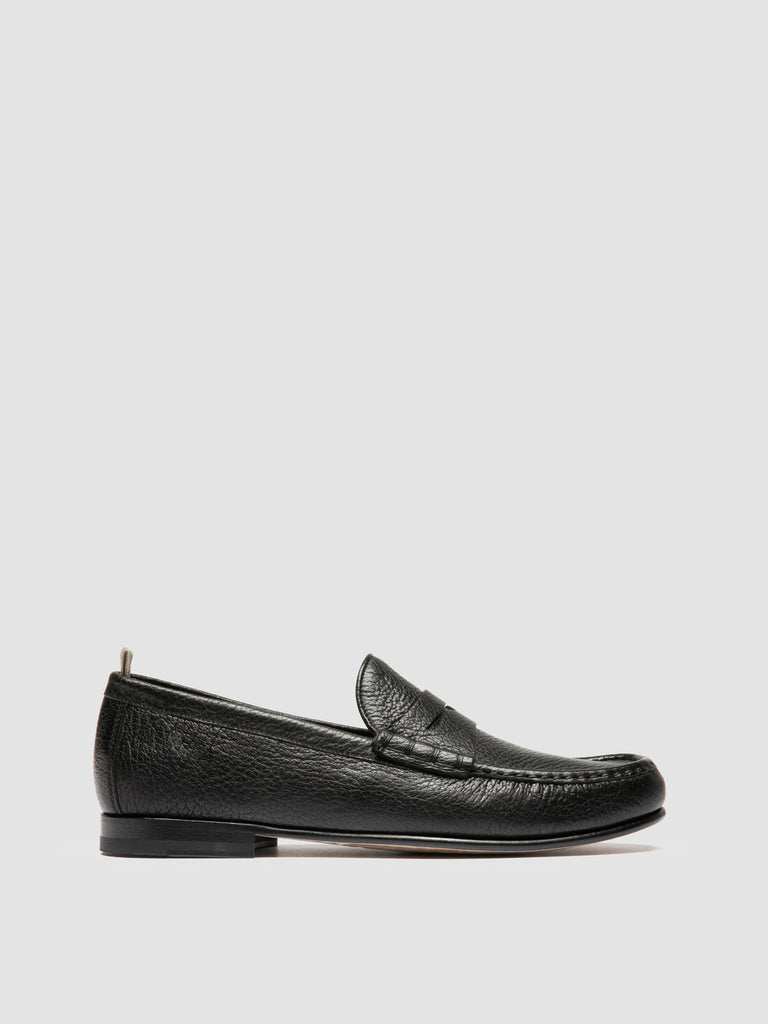 BALFRON 002 - Black Leather Penny Loafer