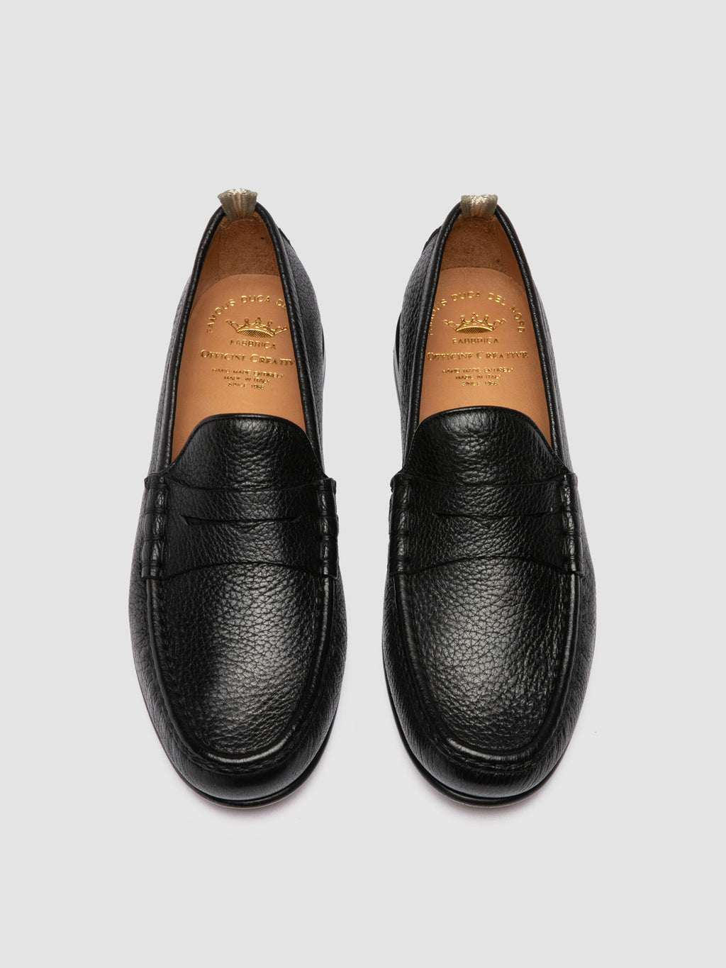 BALFRON 002 - Black Leather Penny Loafer