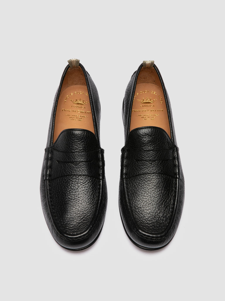 BALFRON 002 - Black Leather Penny Loafer