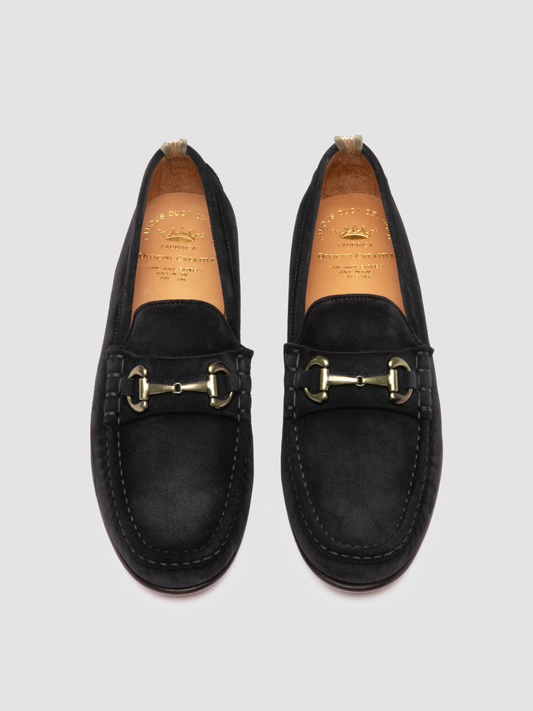 BALFRON 003 - Blue Suede Penny Loafer