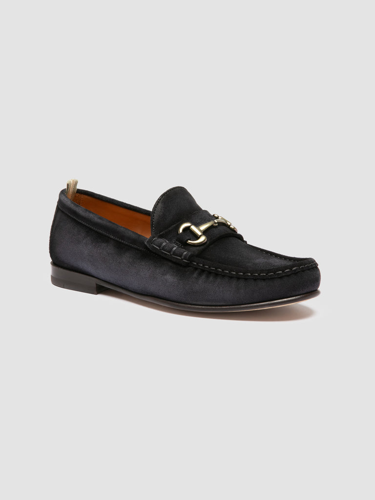 BALFRON 003 - Blue Suede Penny Loafer
