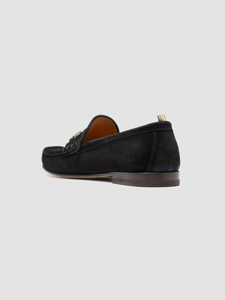 BALFRON 003 - Blue Suede Penny Loafer