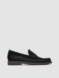 BALFRON FLEXI 001 - Blue Suede Penny Loafers