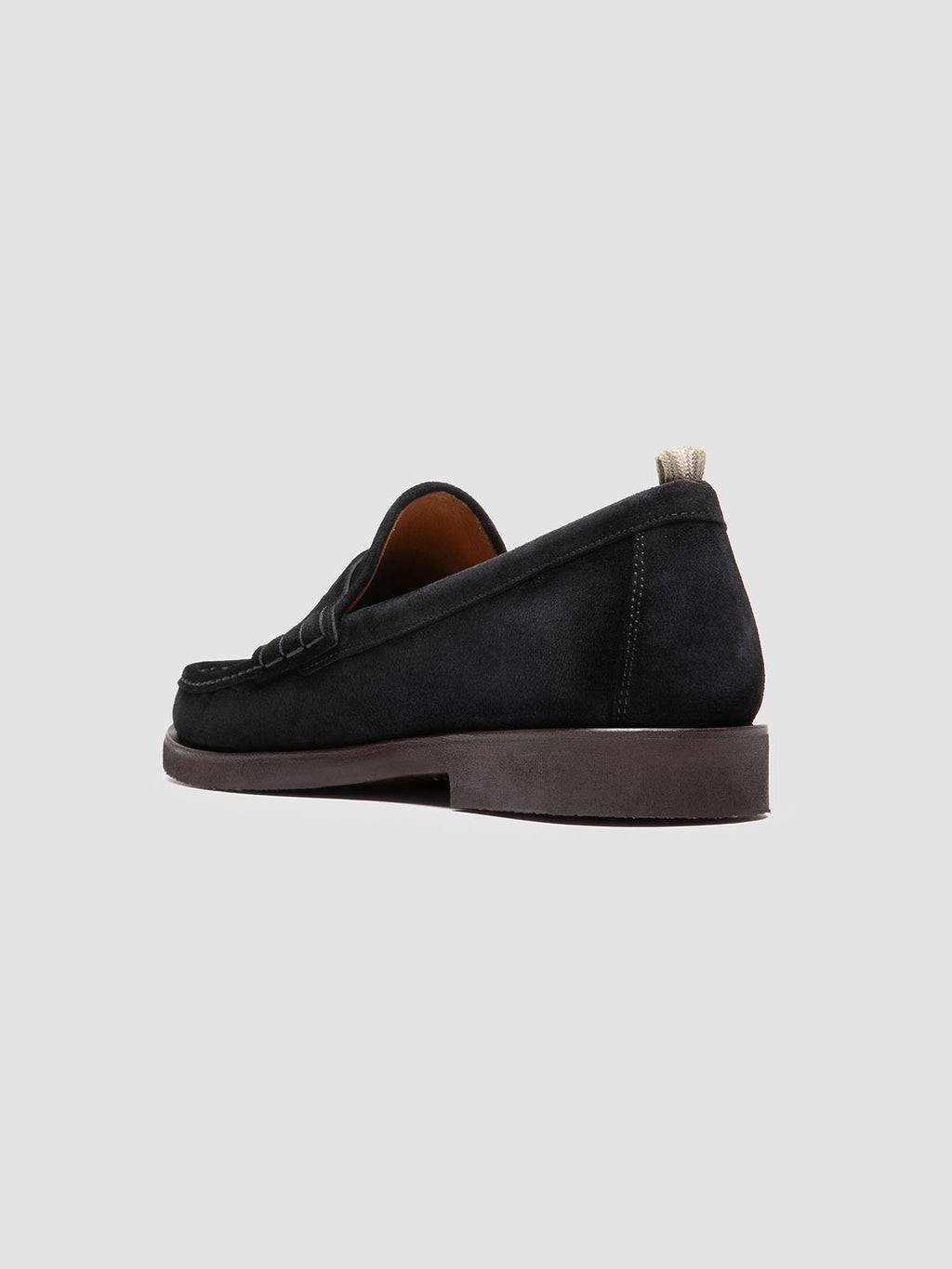 BALFRON FLEXI 001 - Blue Suede Penny Loafers