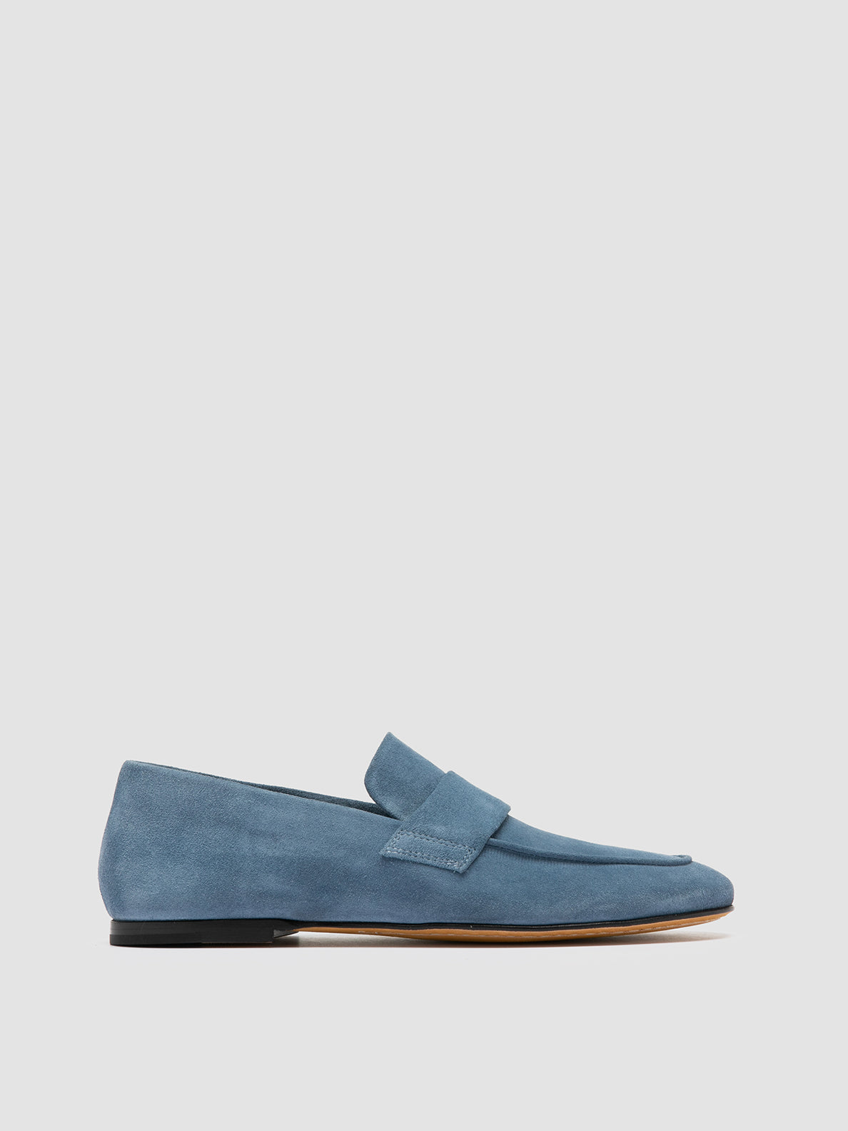 Officine Creative BLAIR 001 Mocassini in Pelle Scamosciata Blu