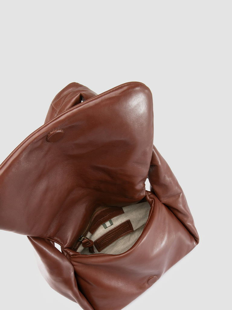BOLINA 036 - Borsa a Spalla in Pelle Marrone