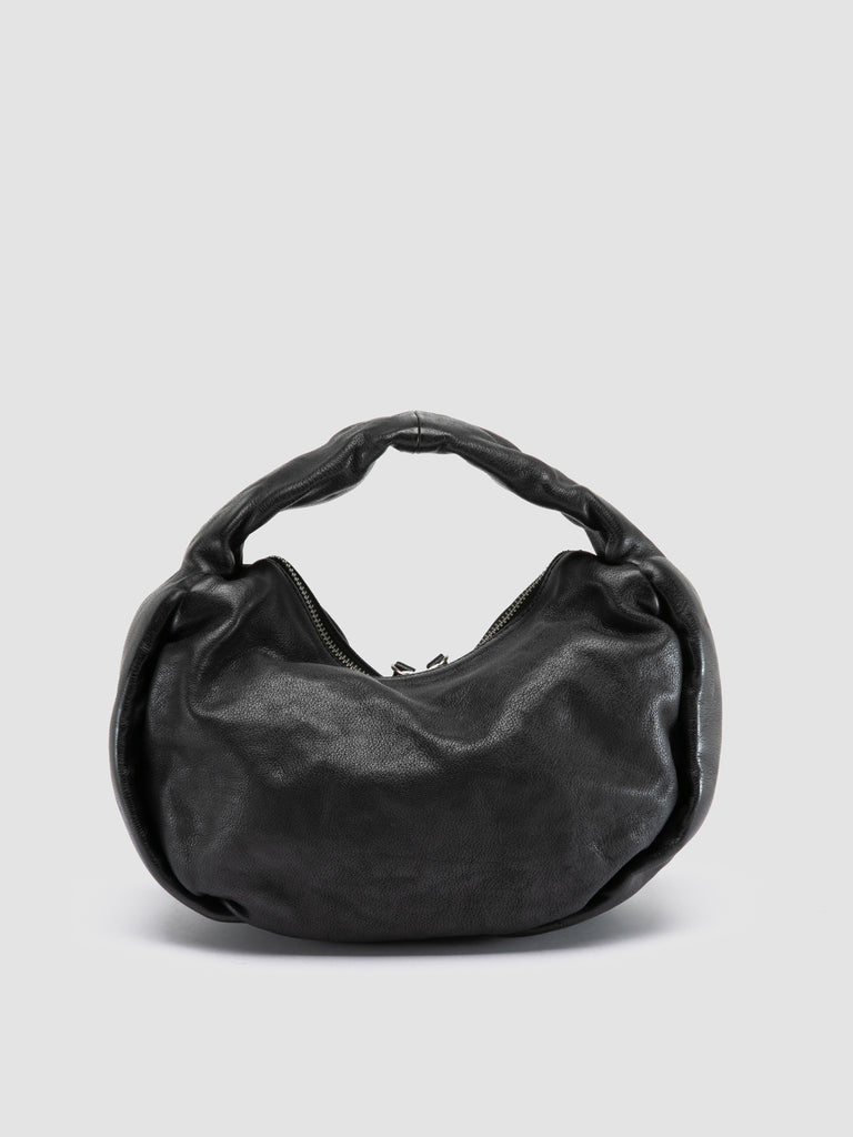 BOLINA 044 - Borsa a Spalla in Pelle Nera