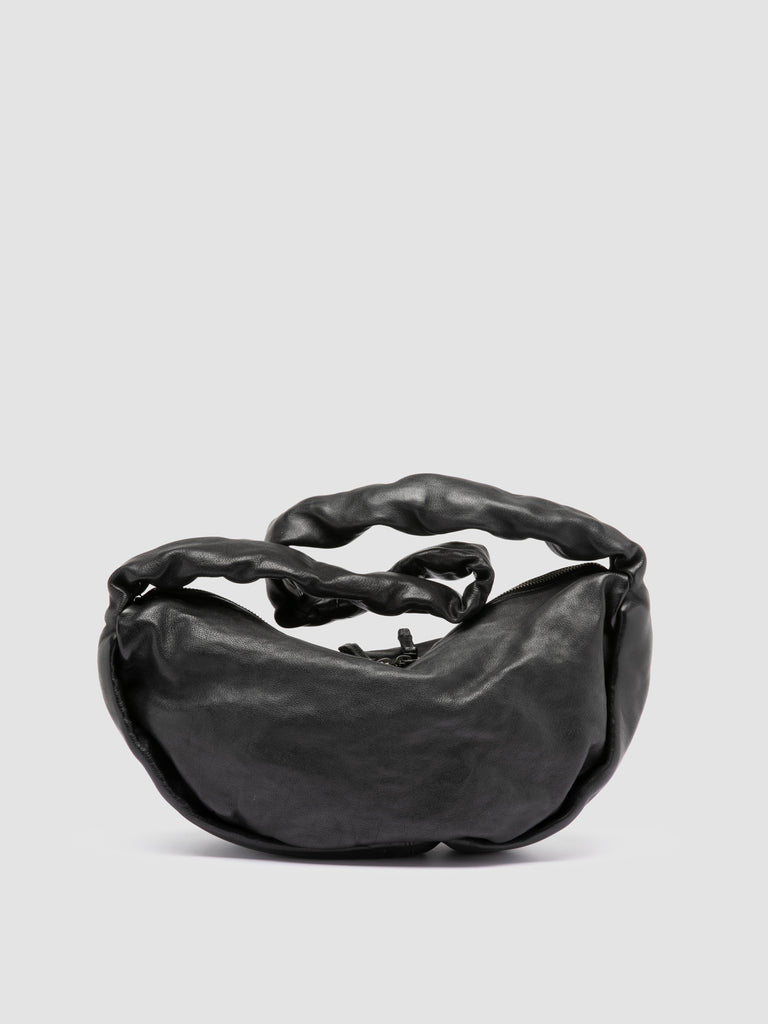BOLINA 046 - Borsa Crossbody in Pelle Nera