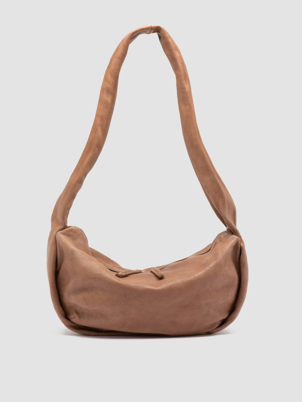 BOLINA 046 - Borsa Crossbody in Pelle Marrone