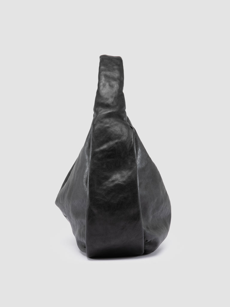 BOLINA 048 - Borsa a Spalla in Pelle Nera