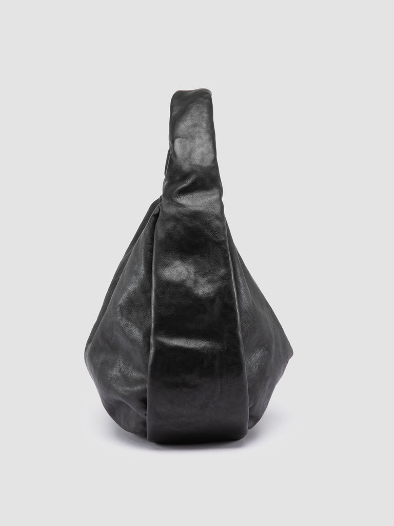 BOLINA 048 - Borsa a Spalla in Pelle Nera