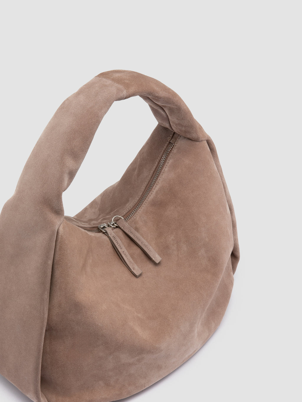 BOLINA 048 - Brown Suede Shoulder Bag Officine Creative - 2