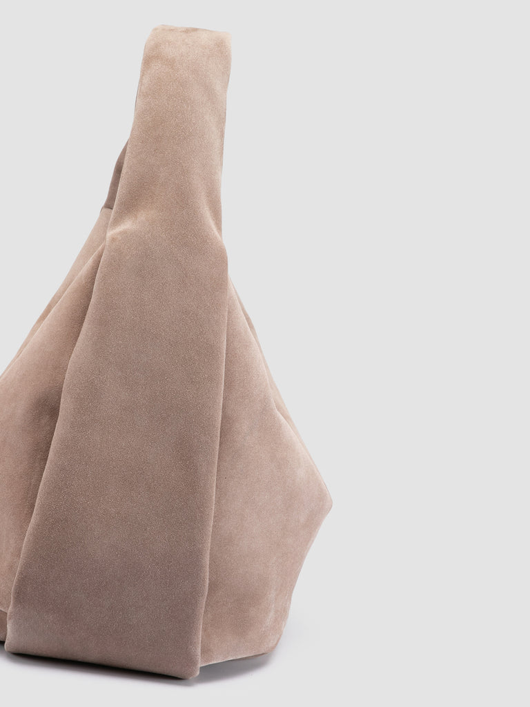 BOLINA 048 - Brown Suede Shoulder Bag Officine Creative - 5