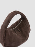 BOLINA 048 - Brown Suede Shoulder Bag - thumb image 2,side view