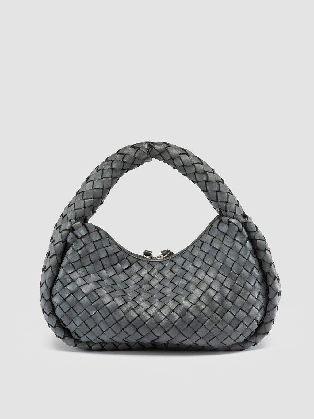 BOLINA 144 - Blue Leather Handle Bag