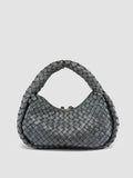 BOLINA 144 - Blue Leather Handle Bag