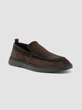 BONES 008 - Grey Suede Venetian Loafers Men Officine Creative - 3