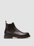 BOSS 004 - Brown Leather Chelsea Boots Men Officine Creative - 1