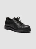 BOSS 007 - Black Leather Derby Shoes