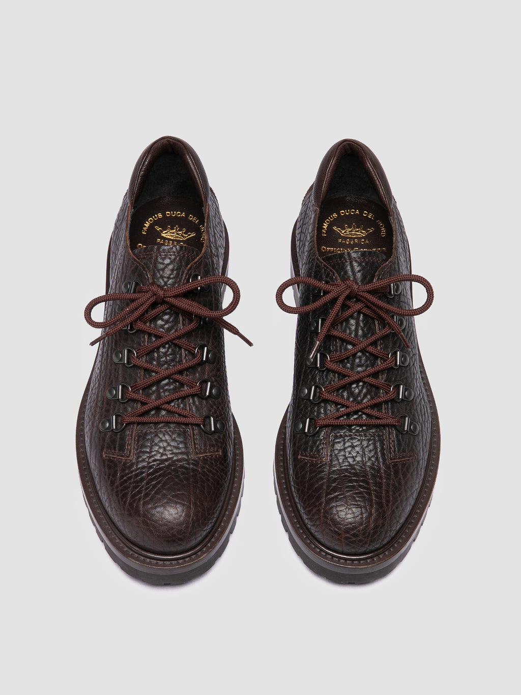 BOSS 007 - Brown Leather Derby Shoes