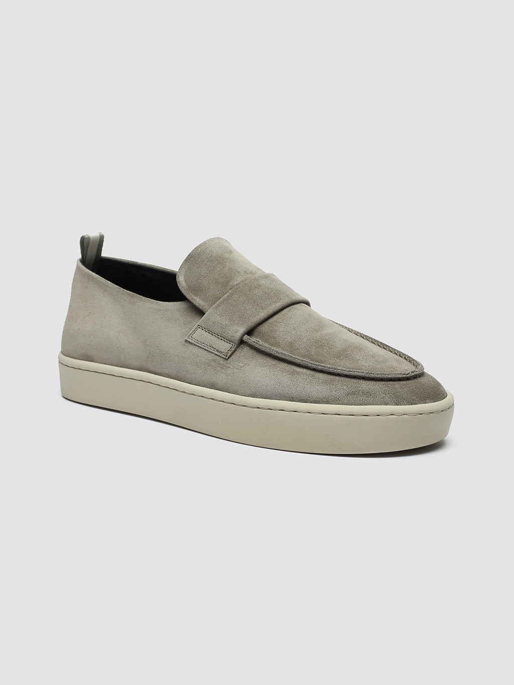 BUG 001 - Taupe Suede Penny Loafers