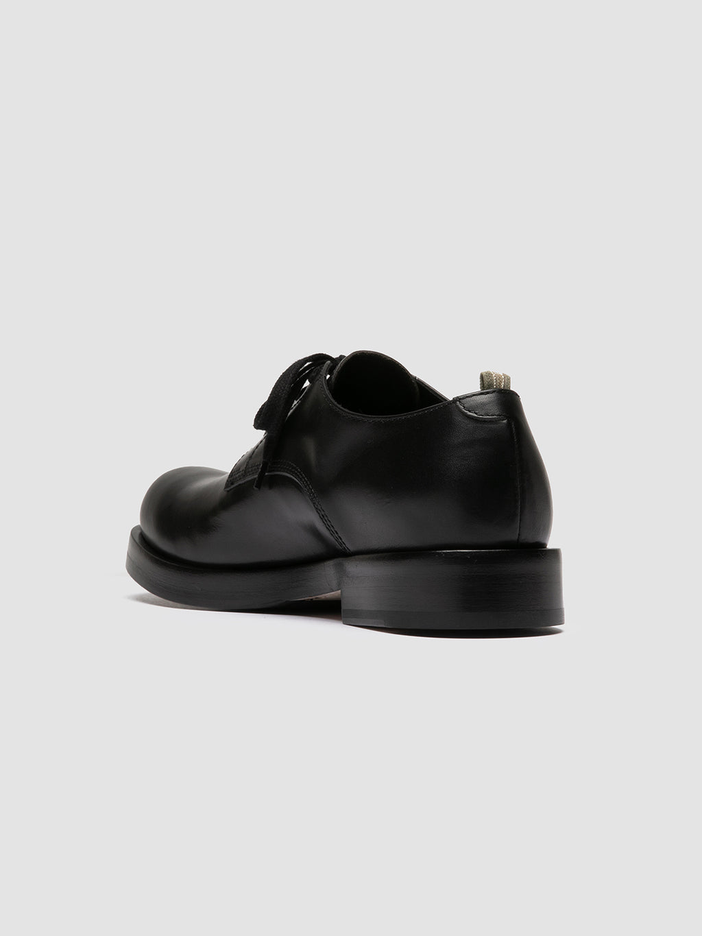 BULLA 001 - Black Leather Derby Shoes Men Officine Creative - 4