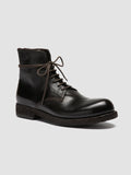 BULLA DD 102 - Stivali Stringati in Pelle Marrone