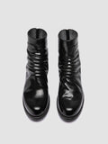 BULLA DD 103 - Stivali con Zip in Pelle Nera