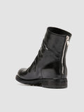 BULLA DD 103 - Stivali con Zip in Pelle Nera
