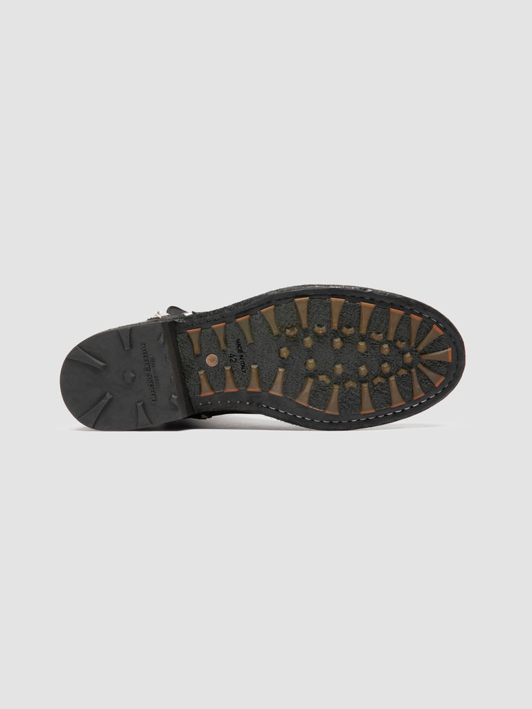 BULLA DD 105 - Stivali con Zip in Pelle Nera