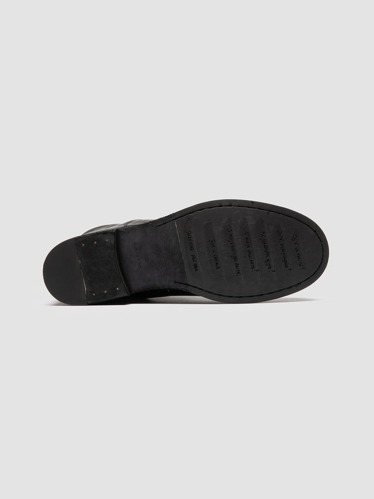 BULLA DD 303 - Black Leather Zipped Boots Women Officine Creative - 5