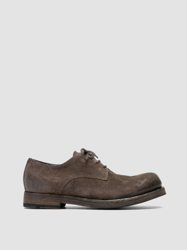BULLA DD 311 - Derby in Pelle Scamosciata Tortora