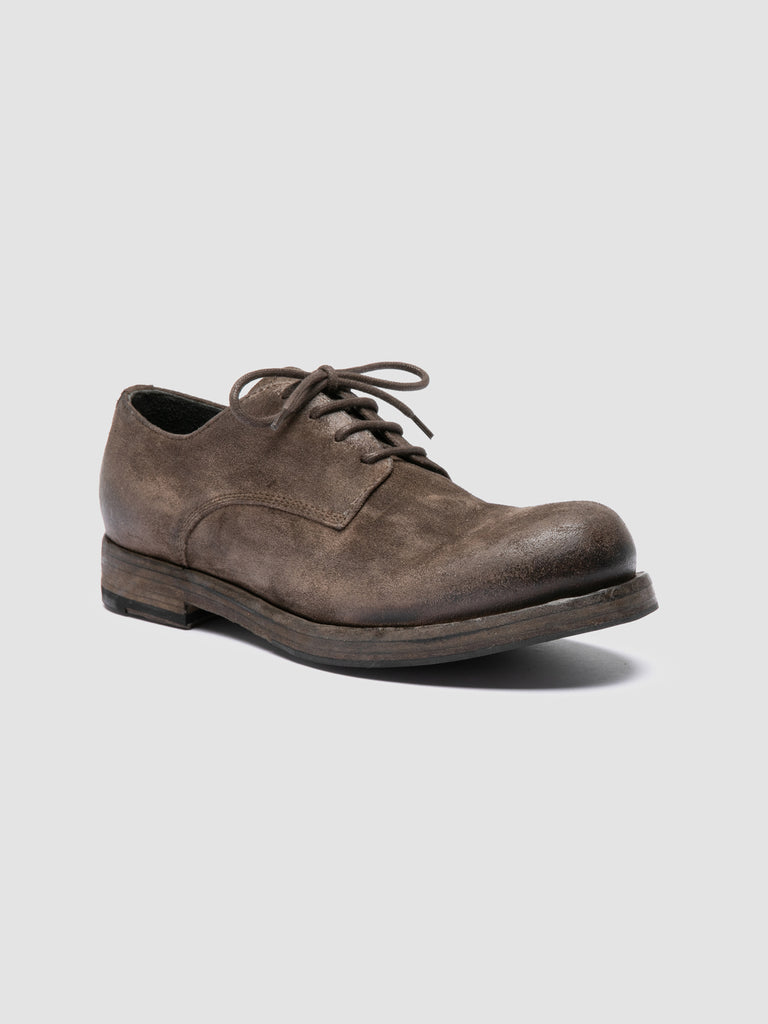 BULLA DD 311 - Derby in Pelle Scamosciata Tortora