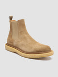 BULLET 002 - Taupe Suede Chelsea Boots