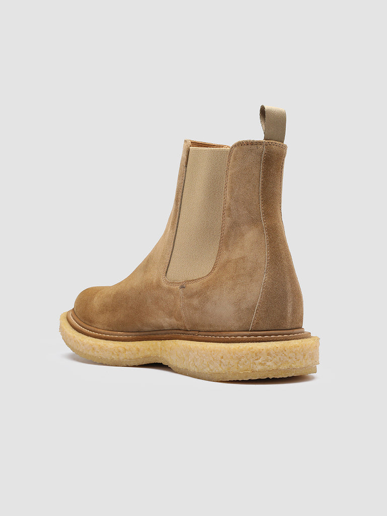 BULLET 002 - Taupe Suede Chelsea Boots