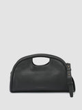 CABALA 003 - Black Leather Clutch Bag